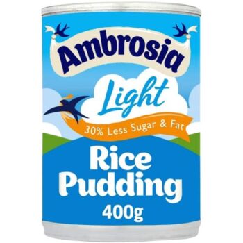 Ambrosia Light Rice Pudding Can (400g)