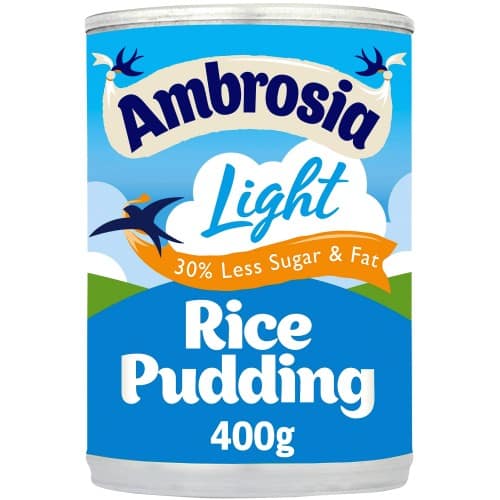 Ambrosia Light Rice Pudding Can (400g)