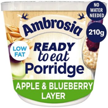 Ambrosia Porridge Pot with Apple & Blueberry Layer (210g)