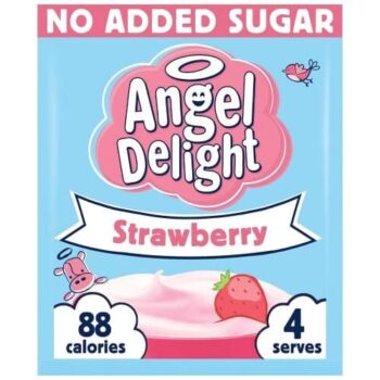 Angel Delight Strawberry Flavour No Added Sugar Instant Dessert (47g)