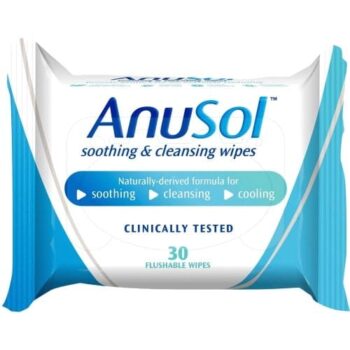 Anusol Soothing & Cleansing Flushable Wipes (30)