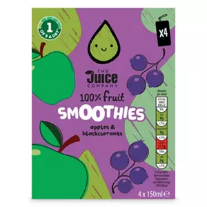 Apple & Blackcurrant Kids Smoothies 4 Pack