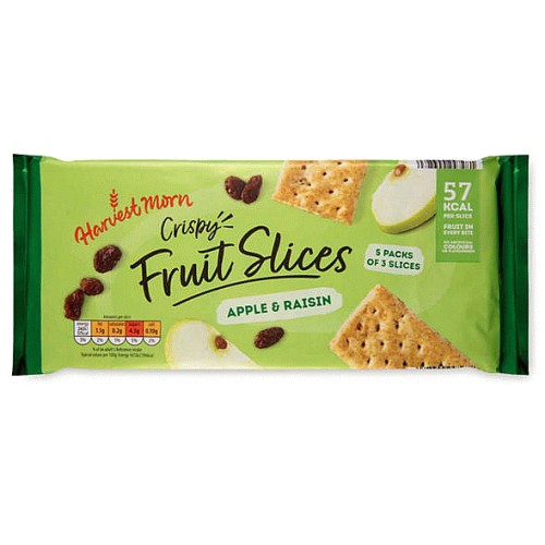 Apple & Raisin Crispy Fruit Slices 5x3 Pack