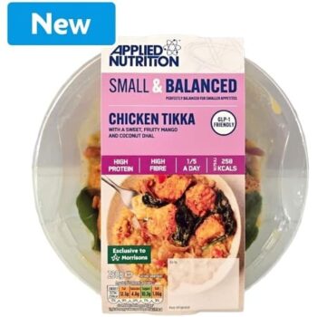 Applied Nutrition GLP-1 Friendly Chicken Tikka With Mango And Coconut Dhal