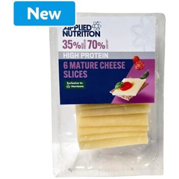 Applied Nutrition High Protein 6 Mature Cheese Slices