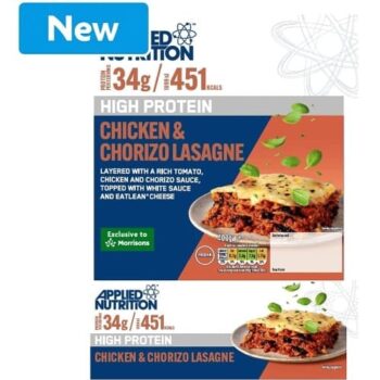 Applied Nutrition High Protein Chicken & Chorizo Lasagne