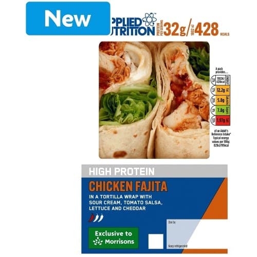 Applied Nutrition High Protein Chicken Fajita Wrap