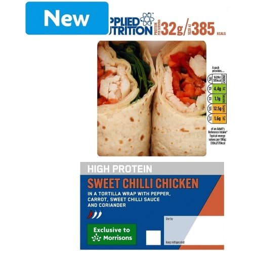 Applied Nutrition High Protein Sweet Chilli Chicken Wrap