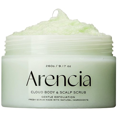 Arencia Fresh Cloud Body & Scalp Scrub Geranium & Primrose (260g)