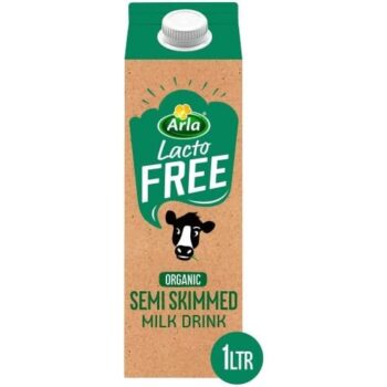 Arla Lactofree Organic Semi Skimmed Milk Drink (1 Litre)