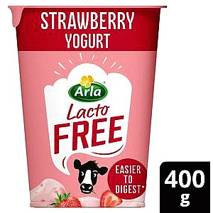 Arla Lactofree Strawberry Yogurt (400g)