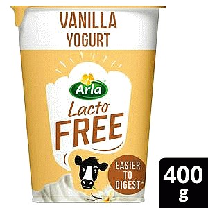Arla Lactofree Vanilla Yogurt (400g)
