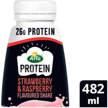 Arla Protein Strawberry & Raspberry Milk Shake (482ml)