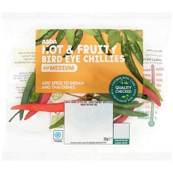 ASDA Bird Eye Chillies (20g)