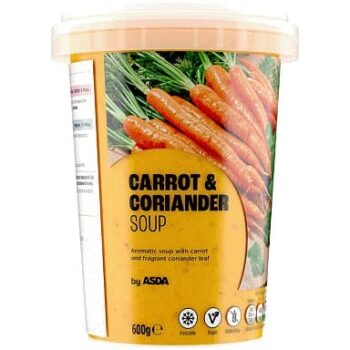 ASDA Carrot & Coriander Soup (600g)