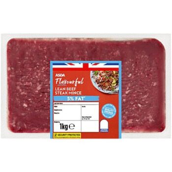 ASDA Flavourful Lean Beef Steak Mince (1kg)
