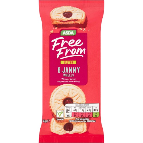 ASDA Free From 8 Jammy Wheels