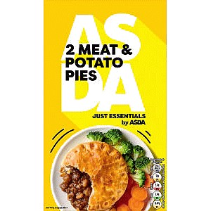 ASDA Just Essentials by Meat & Potato Pies (2 x 120g, 240g)