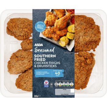 ASDA Seasoned Southern Fried Chicken Thighs & Drumsticks