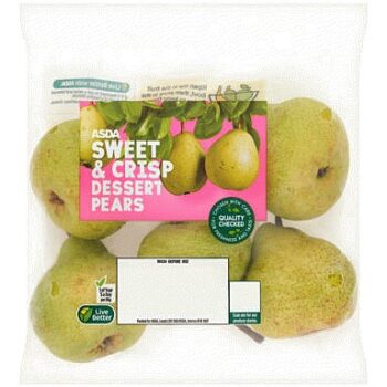 ASDA Sweet & Crisp Dessert Pears (610g)