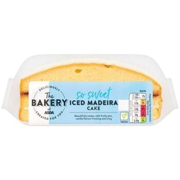 ASDA The Bakery Iced Madeira Cake