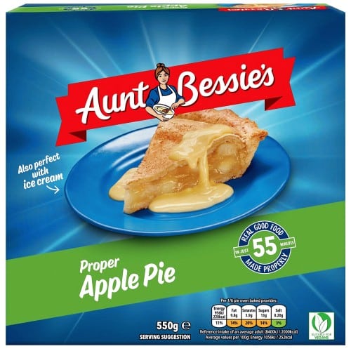 Aunt Bessie's Apple Pie (550g)