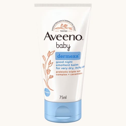 Aveeno Baby Dermexa Good Night Emollient Balm (75ml)