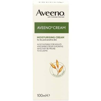 Aveeno Moisturising Cream with Natural Colloidal Oatmeal (100ml)