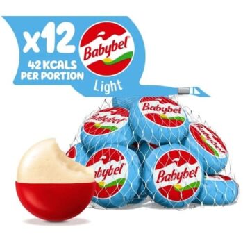 Babybel Mini Light Cheese Snacks (12 x 20g)