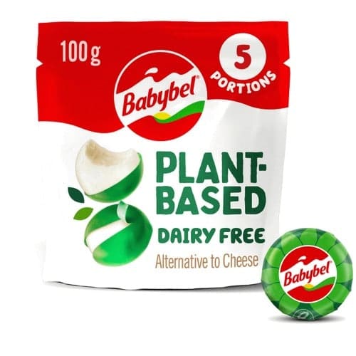 Babybel Plant-Based Vegan Cheese Snacks (5 x 20g)