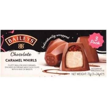 Baileys Milk Chocolate Caramel Whirls