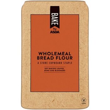 BAKE by ASDA Bake Wholemeal Bread Flour (1.5kg)
