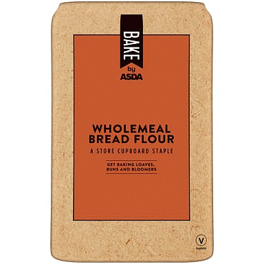 BAKE by ASDA Bake Wholemeal Bread Flour (1.5kg)