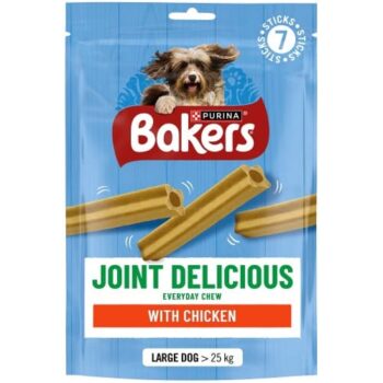 Bakers Joint Delicious Large Dog Treats Chicken (240g)