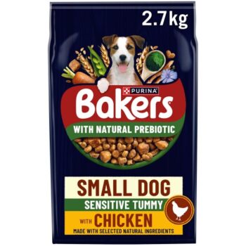 Bakers Small Dog Sensitive Tummy Chicken & Veg (2.7kg)
