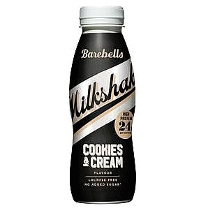 Barebells Cookies & Cream Flavor Milkshake (330ml)