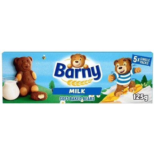 Barny Milk Kids Sponge Bear (5 x 125g)