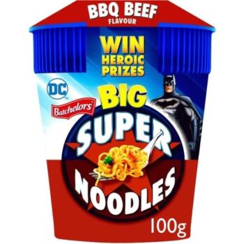 Batchelors Big Super Noodles BBQ Beef Flavour Instant Noodle Pot (100g)