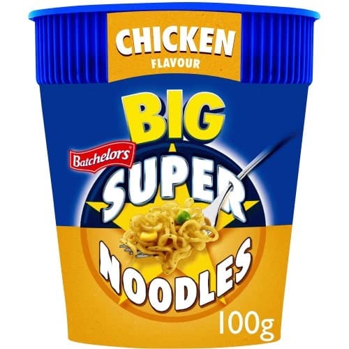 Batchelors Big Super Noodles Chicken Flavour Instant Noodle Pot (100g)