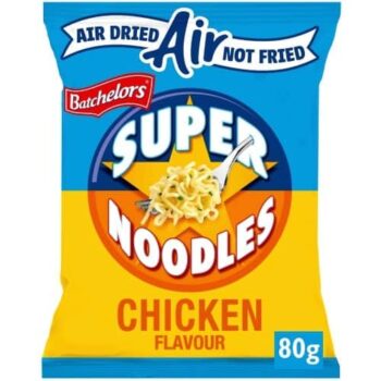 Batchelors Super Noodles Air Dried Low Fat Chicken Flavour Instant Noodles (80g)