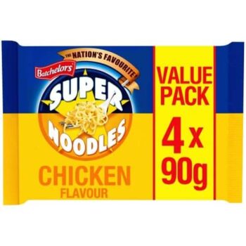 Batchelors Super Noodles Chicken (4 x 360g)