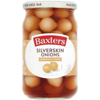 Baxters Crunchy & Tangy Silverskin (440g)