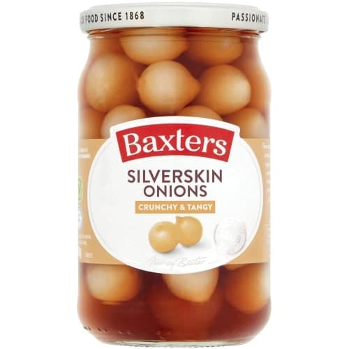 Baxters Crunchy & Tangy Silverskin (440g)
