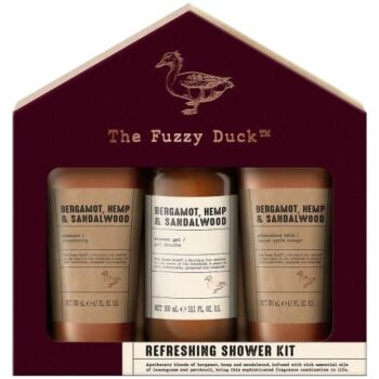 Baylis & Harding Fuzzy Duck Bergamot Hemp Mens Shower Kit Gift Set