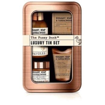 Baylis & Harding The Fuzzy Duck Bergamot Hemp & Sandalwood Men's Luxury Tin Set