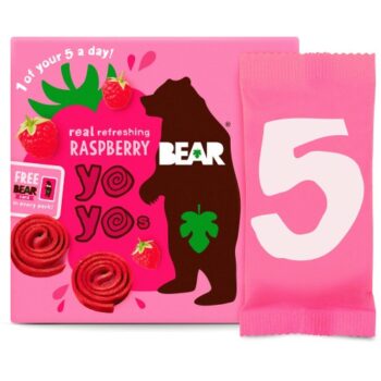 Bear Pure Fruit Yoyo Raspberry Multipack (5 x 20g)
