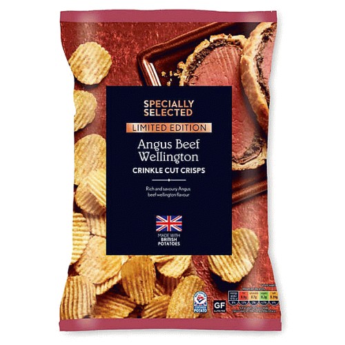 Beef Wellington Crinkle Crisps