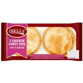 Bells 2 Chicken Curry Pies