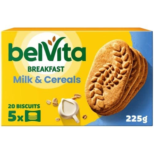 Belvita Breakfast Biscuits Milk & Cereals (5 x 45g)