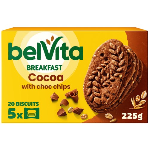 Belvita Chocolate Chip Biscuits (5 x 45g)